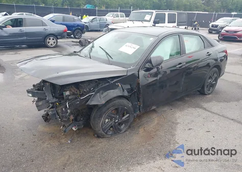 2021 Hyundai Elantra Sel из США, поврежденный, VIN 5NPLM4AG7MH045580